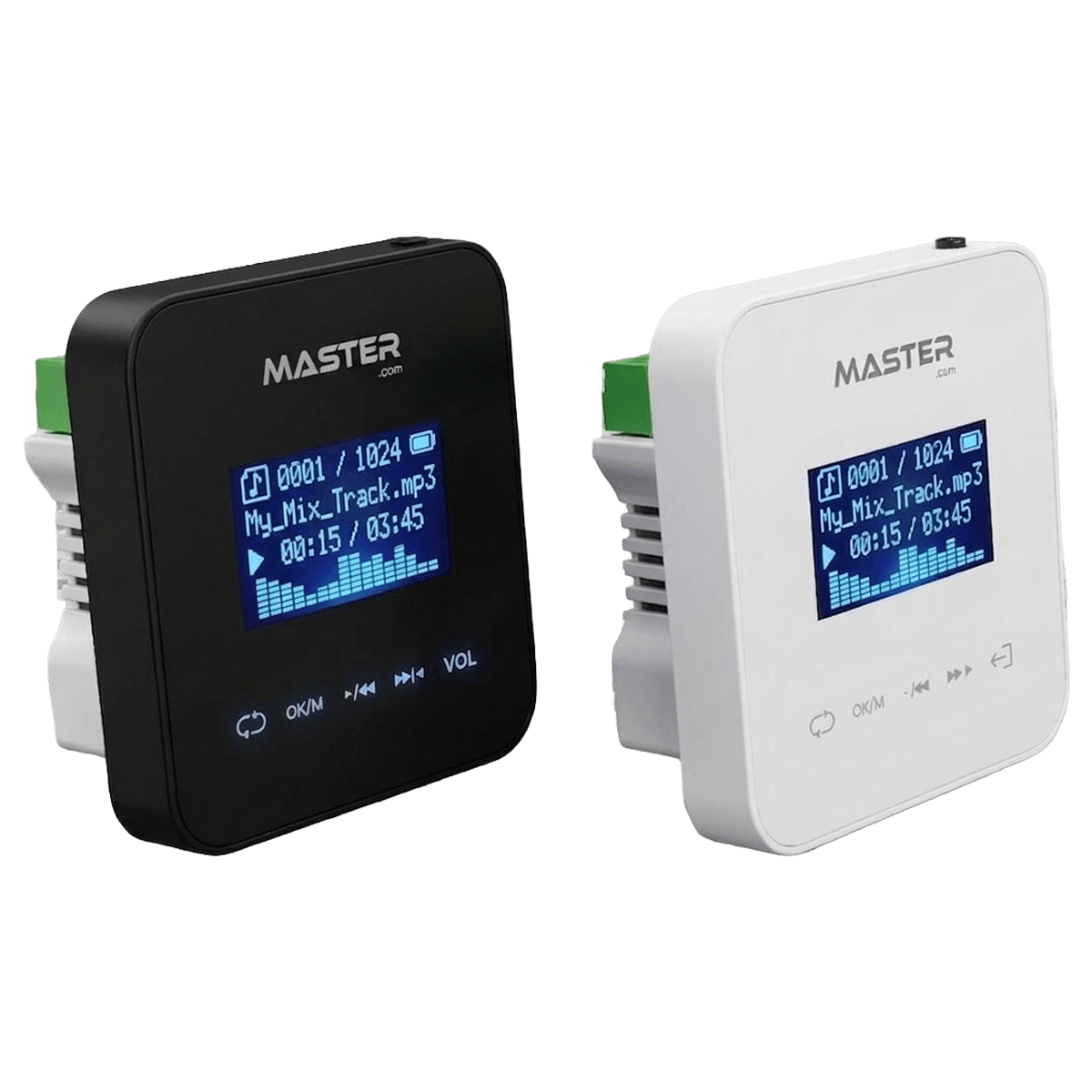 مضخم حائطي MASTER TEAM MT-BA-220X بشاشة LCD