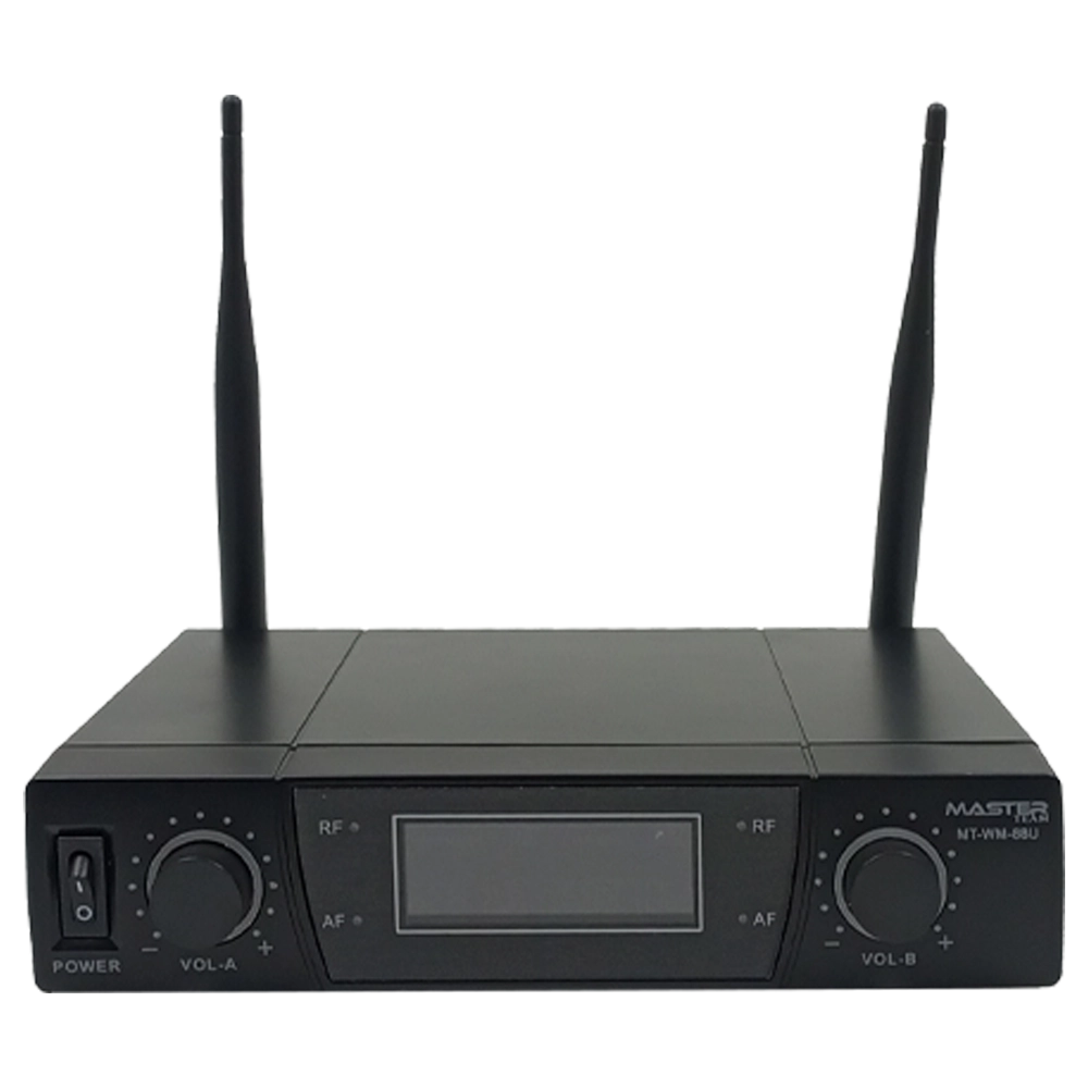 Masterteam Wireless Microphone MT-WM-88U-2 Channel - Image 2