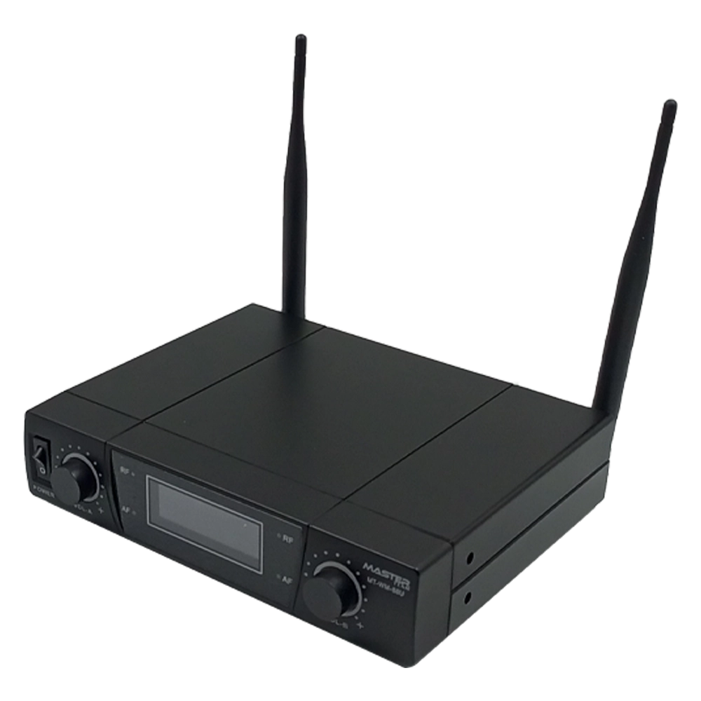 Masterteam Wireless Microphone MT-WM-88U-2 Channel - Image 3